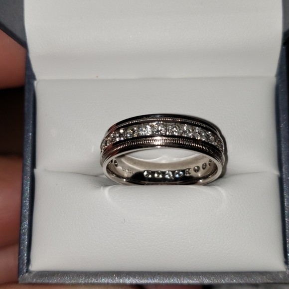 Mens diamond band - Picture 4 of 4